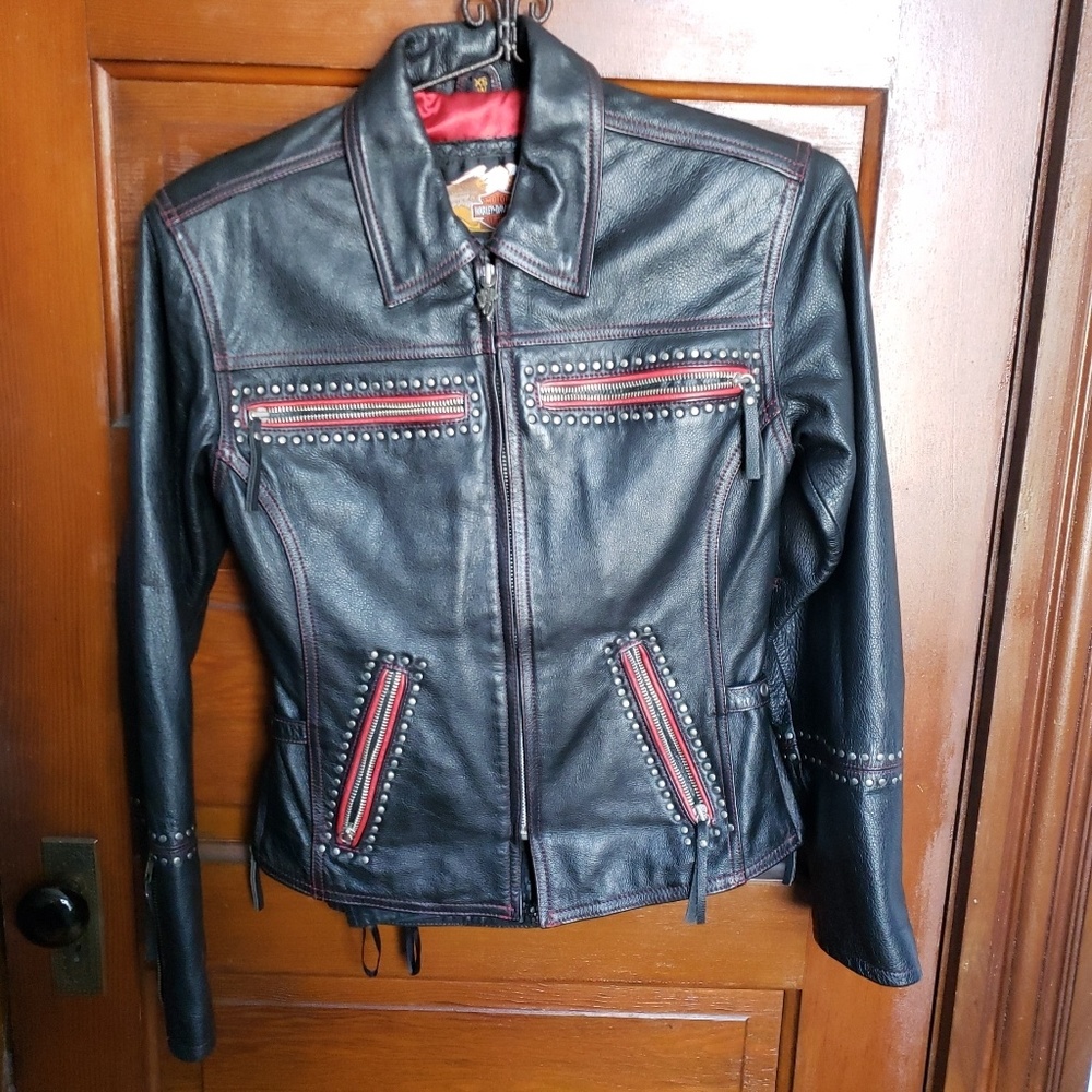 Leather Harley Davidson jacket